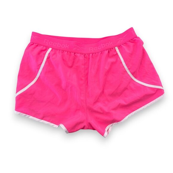 Reebok Running Workout Training Shorts Pink Women's Size Medium - Picture 2 of 3